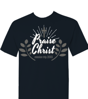 Praise Christ design idea